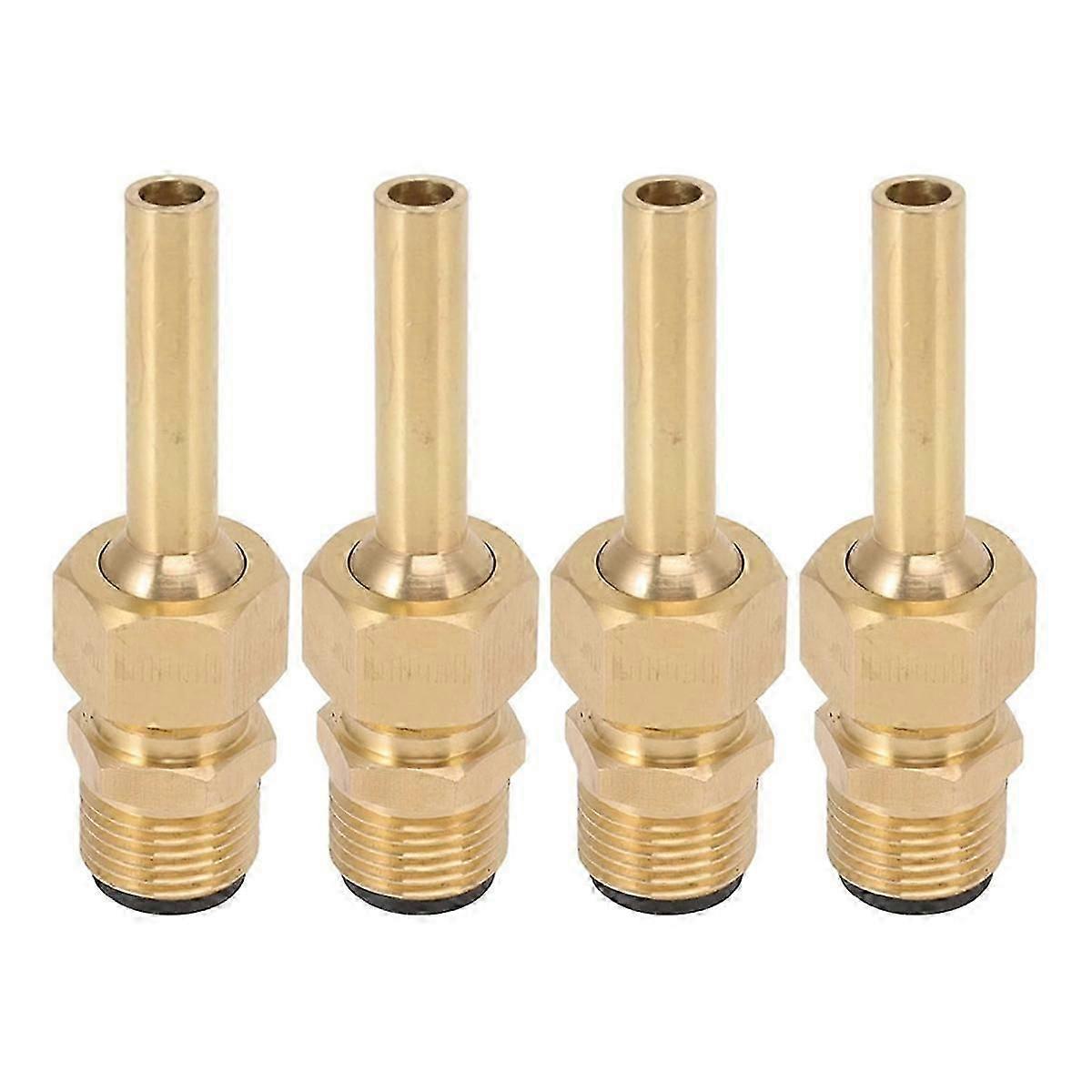 4Pcs Direct Jet Copper Water Fountain Nozzle