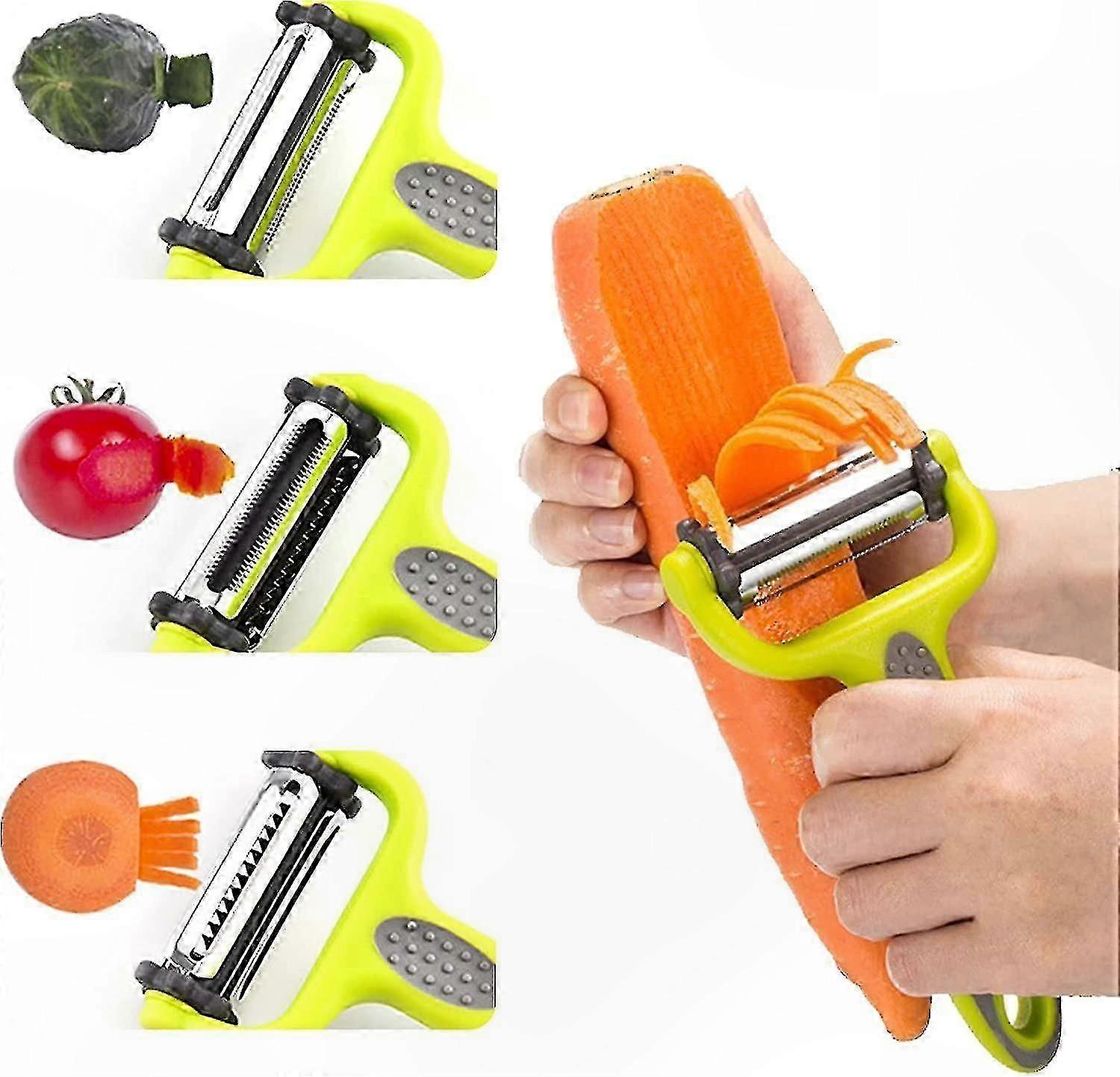 Multi-Function Kitchen Tool for Peeling Vegetables and Fruits