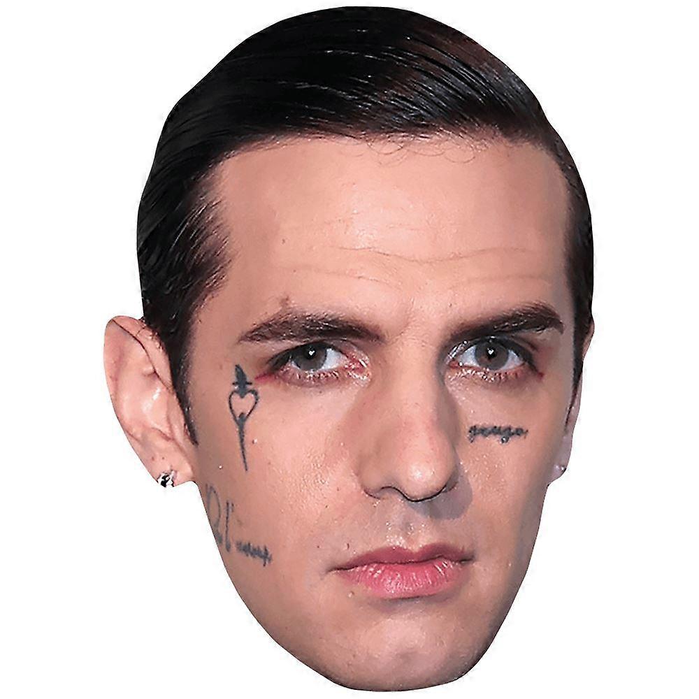 Lauro De Marinis (Tattoos) Celebrity Mask, Flat Card Face