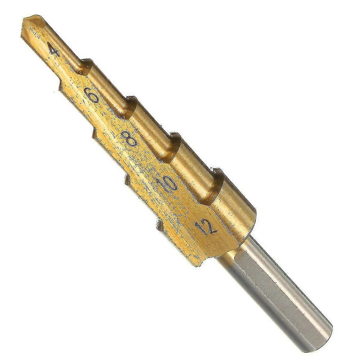 Hss Drill Step Drill Tapered Titanium For Drill Screwdriver 4-12mm