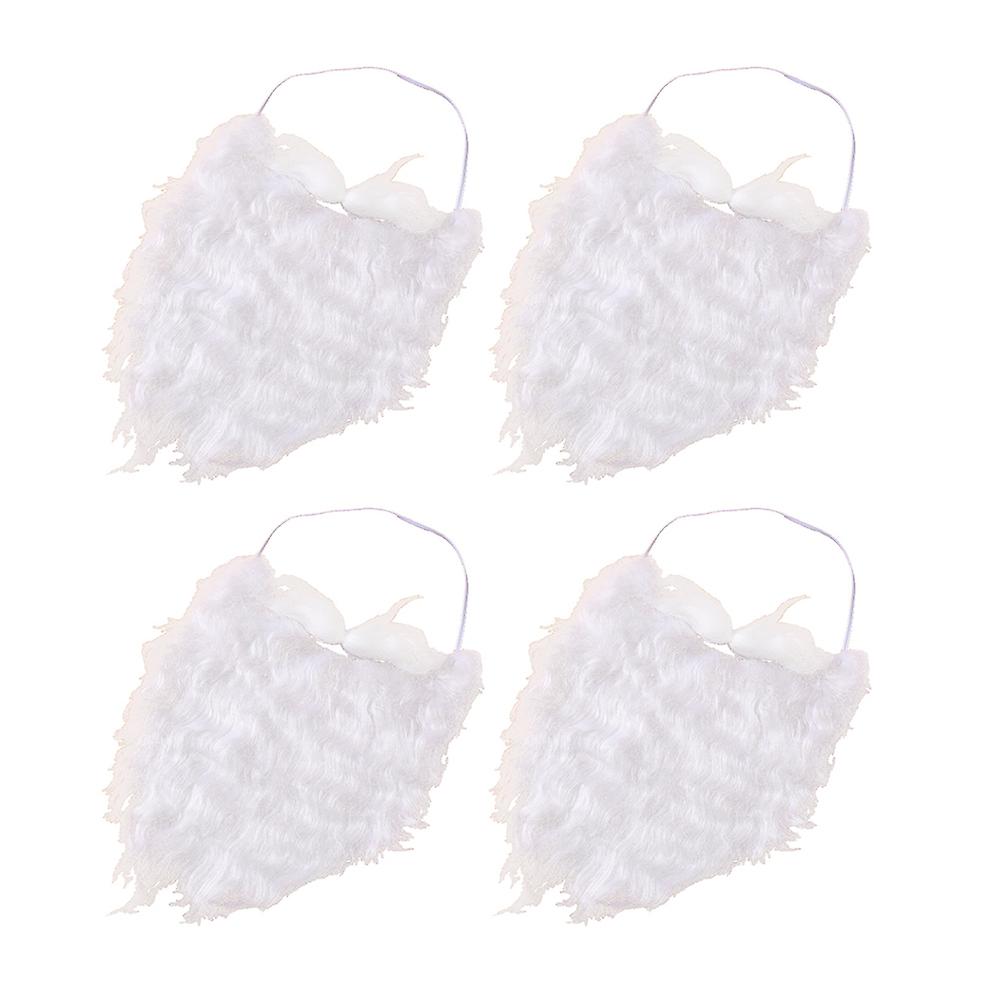 Party Supplies with Santa Style Beards, Universal Fit, Enjoyable for Everyone
