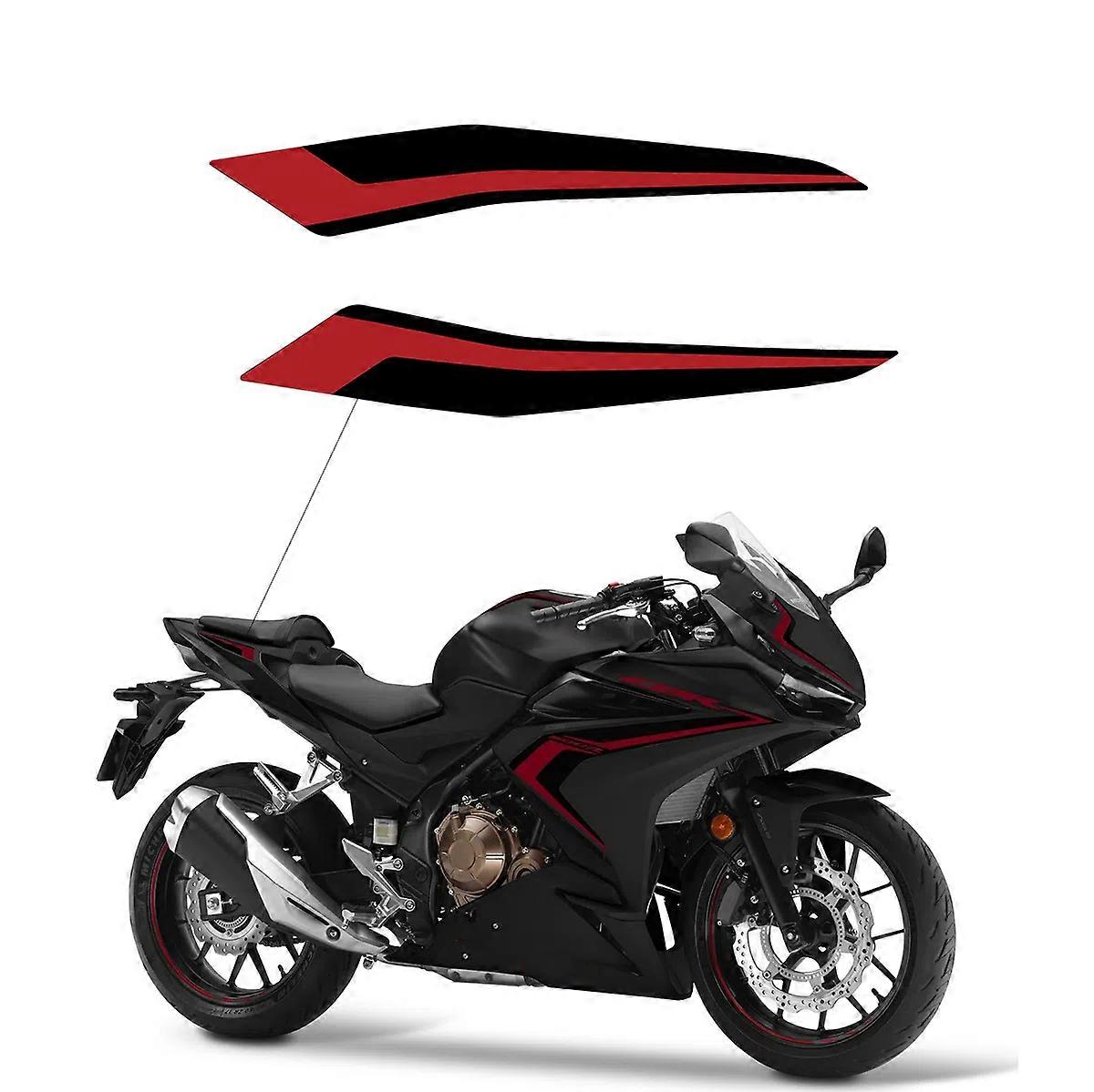 رائع ل CBR500R CBR500F ملصقات دراجة نارية الديكور خزان الوقود ملصق حماية الجسم
