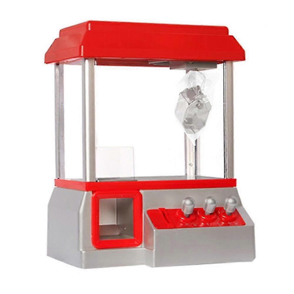 Children's Mini Game Machine, Button Type, Plastic Red, 34.5×25.5×19 cm