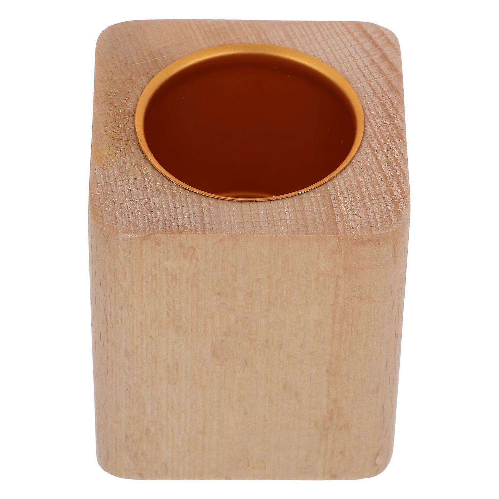 Decorative Pot 1PC Mini Desktop Flowerpot For Home Office Store Decor Khaki Color With Fresh Elegant Design