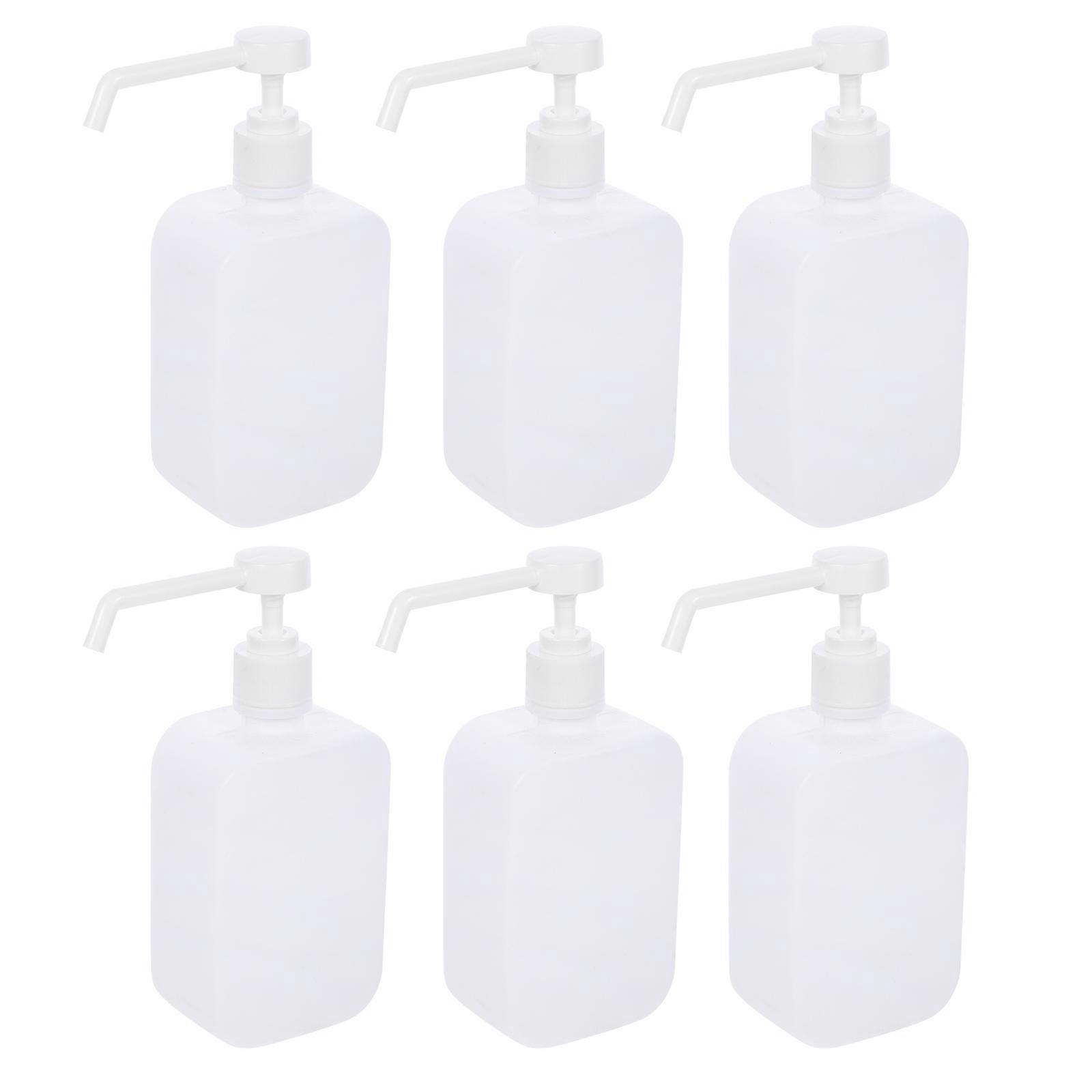 ABS Empty Hand Bottles for Storage White LeakProof Design 500ml