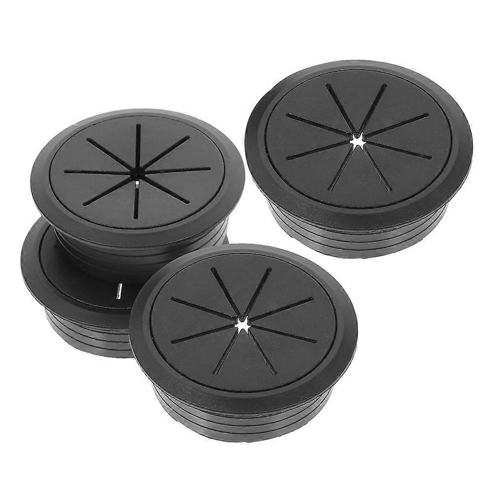 It sounds like you're referring to a product listing for **cable grommets**—specifically a 4 pack of **round cord hole plugs** designed for **desk