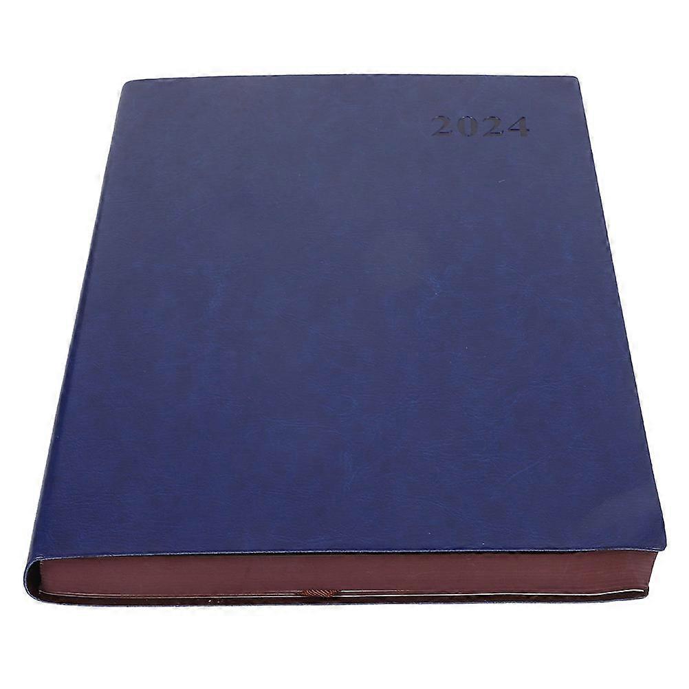 Yearly Schedule Notepad For Students Simple Design Habit Development A5 Blue 1Pack