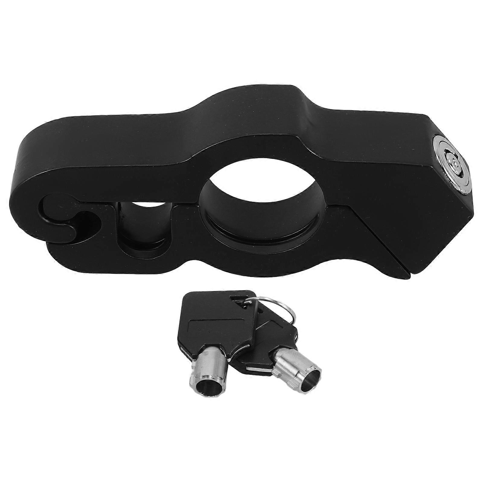 High Strength Aluminium Alloy Motorcycle Handle Lock Designed For Vehicle Security For Motorcycles And ATVs 1 Set