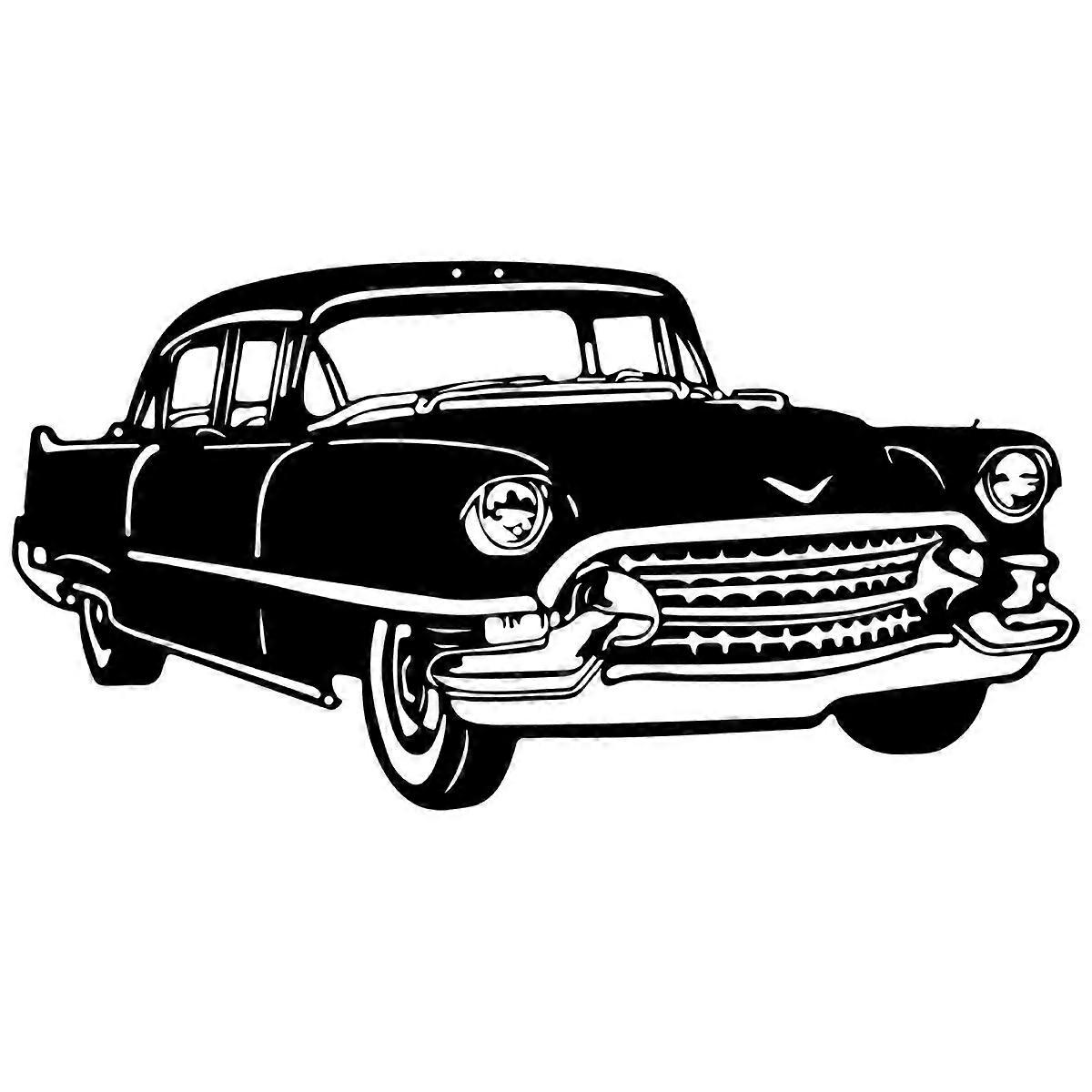 Decorazione in Metallo Macchina 3, Nero, Metallo, 63x1,5x33 cm