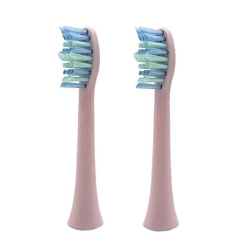 2 PCS Toothbrush Head for UB602 ,Style: Basic Cleaning Pink Basic Cleaning Pink