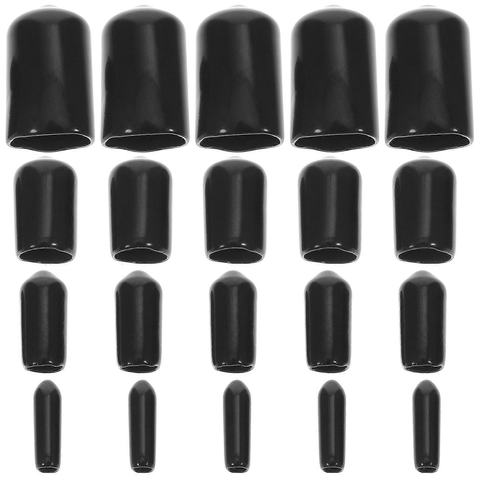1 Set Rubber End Caps Protectors Automotive Replacement Parts Assortment