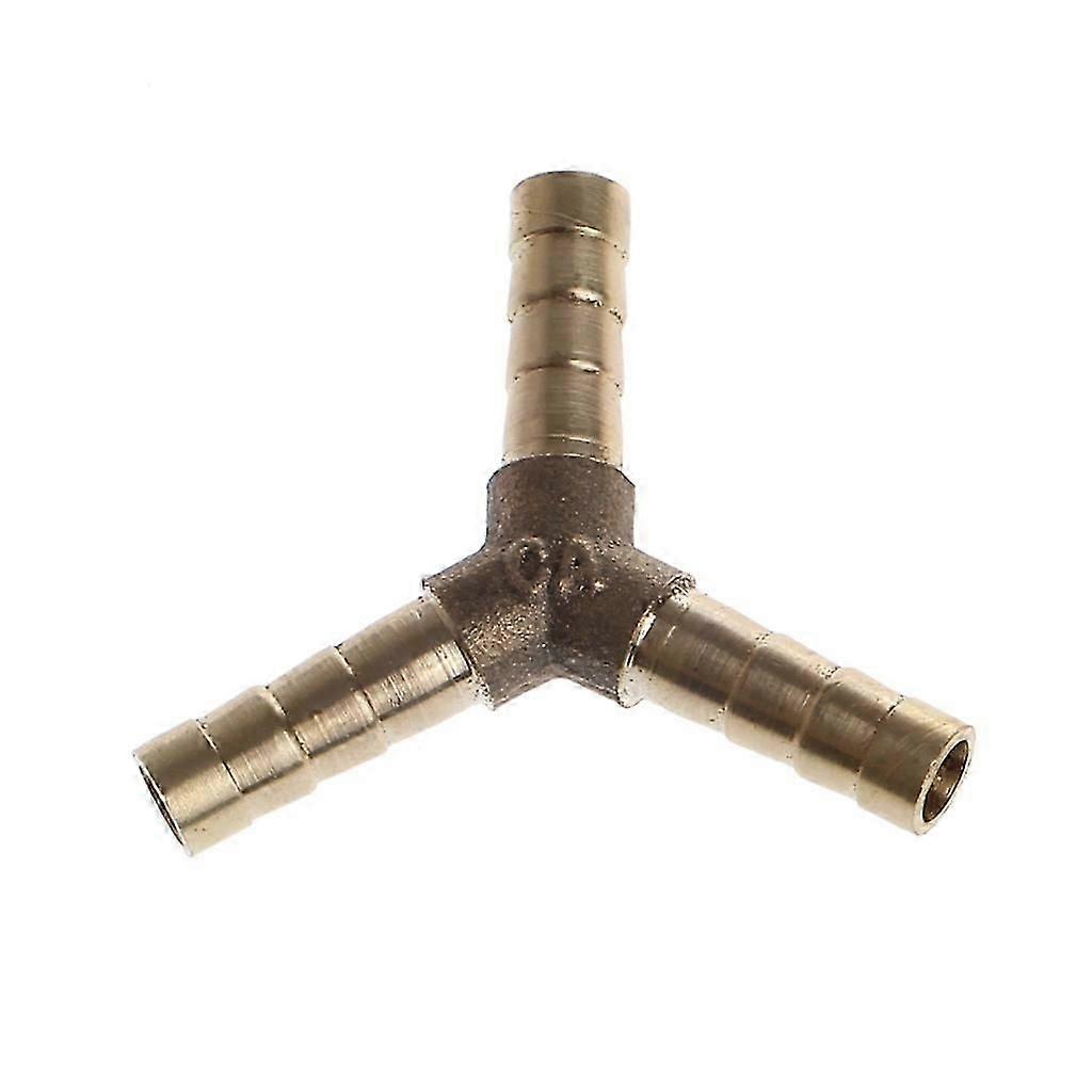 Brass Y Shape 3 Way Joint Splicer Tee Connector for Home Fuel Gas Liquid Air