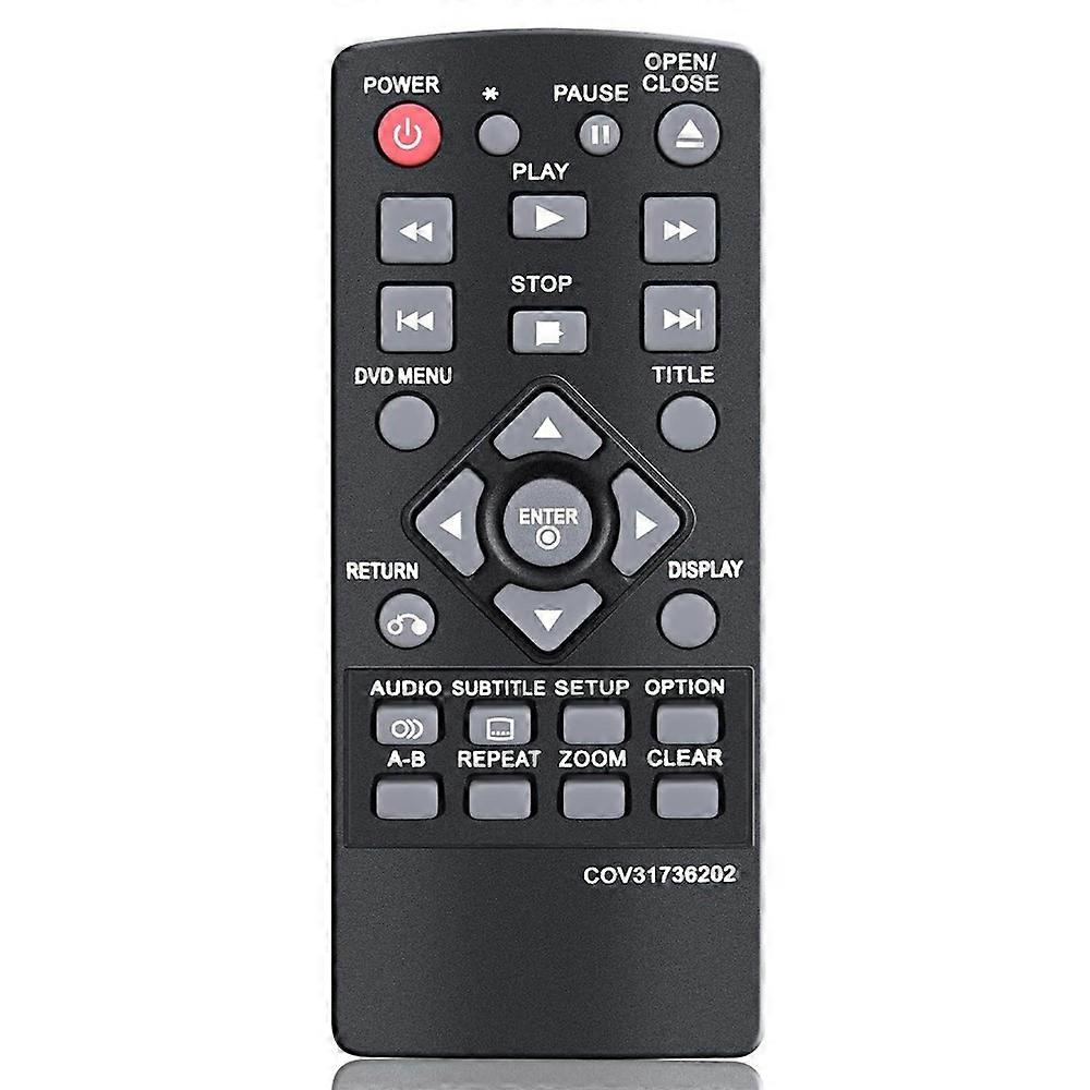 COV31736202 Compatible For LG DVD Player IR Remote Control Ergonomic Infrared Replacement Controller