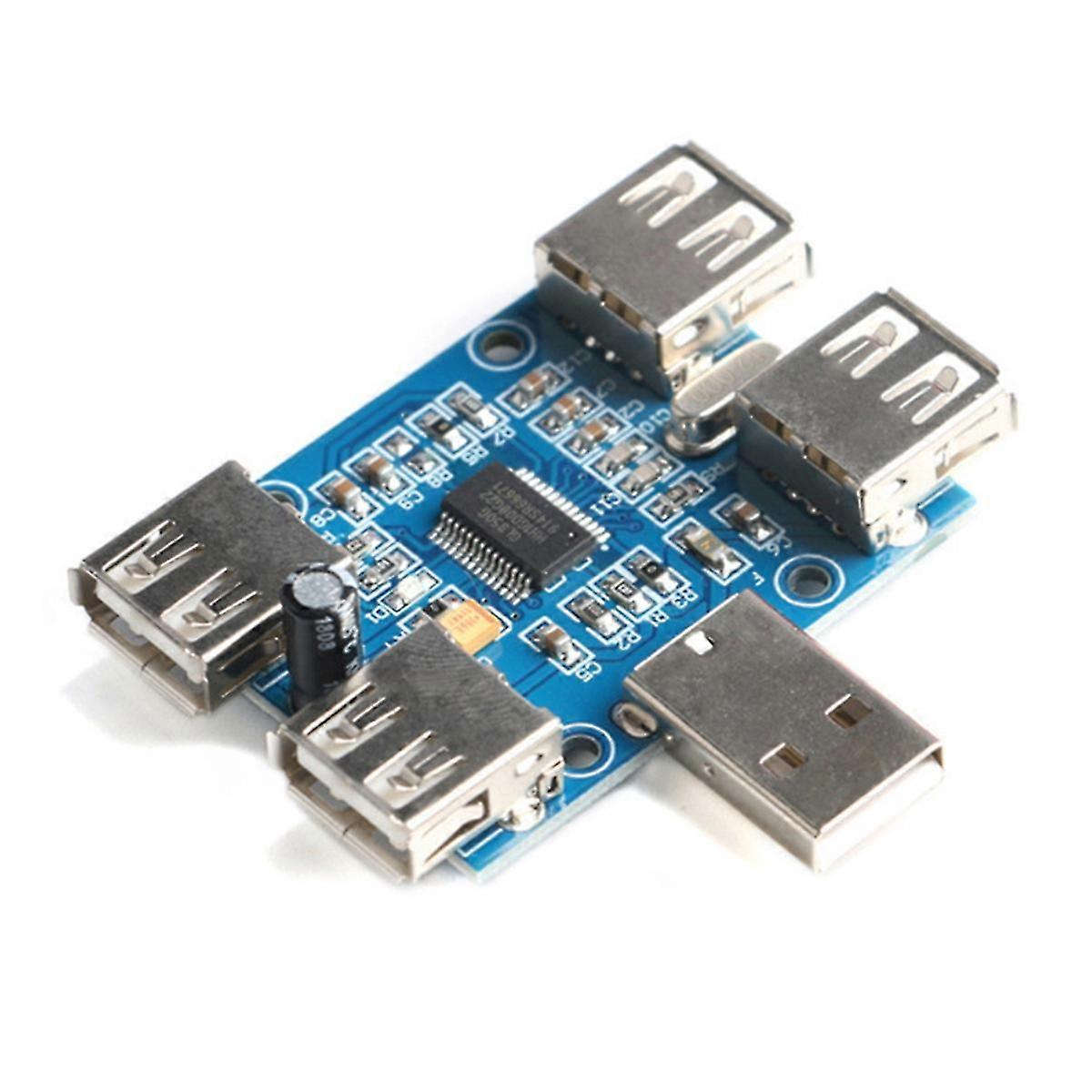 4-Port USB 2.0 Hub Expansion Module with GL850G Chip for USB Lighting Connectivity