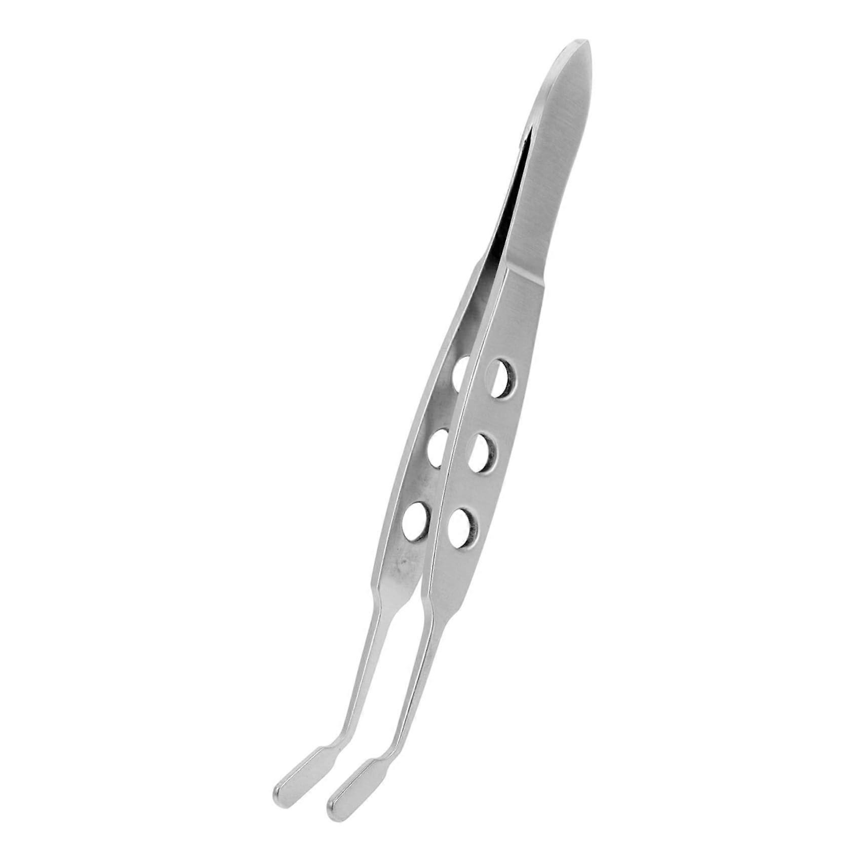 Meibomian Gland Expressor Forcep Stainless Steel Eyelid Massage Tool Compact Design For Dry Eyes Gentle Gland Expression