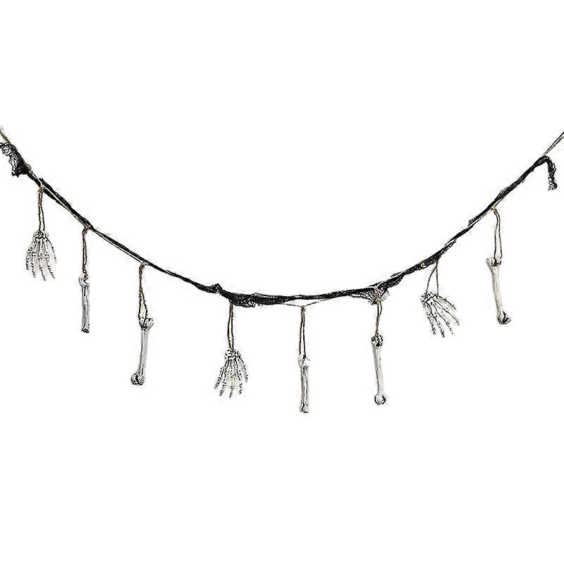 Decorative hanging rope, 2 meters long and white, suitable for haunted house, bar and escape room scenes