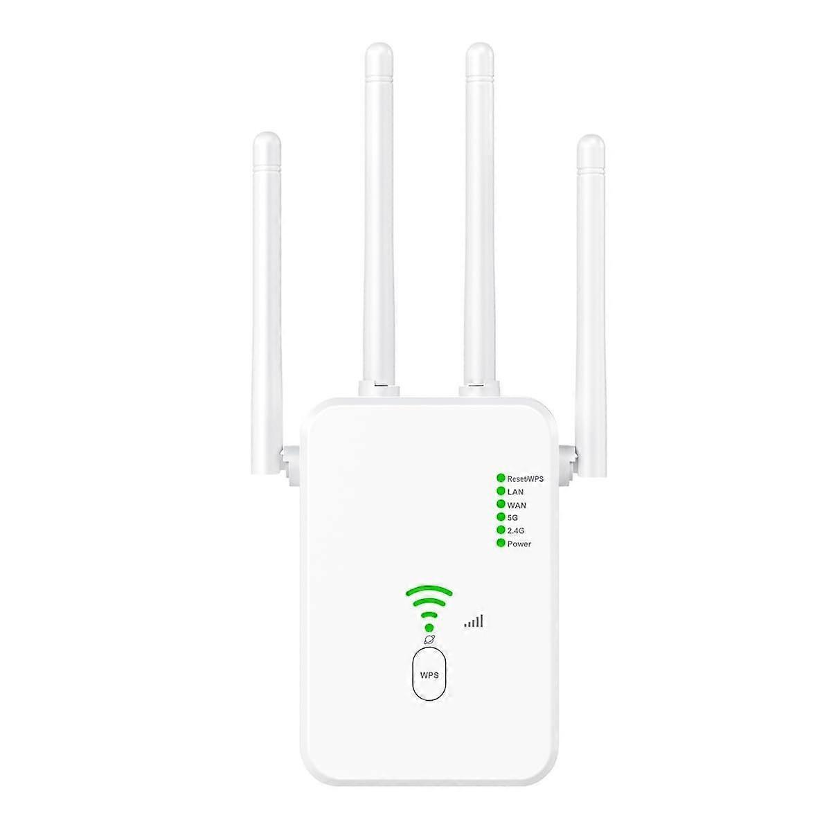 WiFi Extender - 5GHz/2.4GHz, Dual-Band Booster(White)