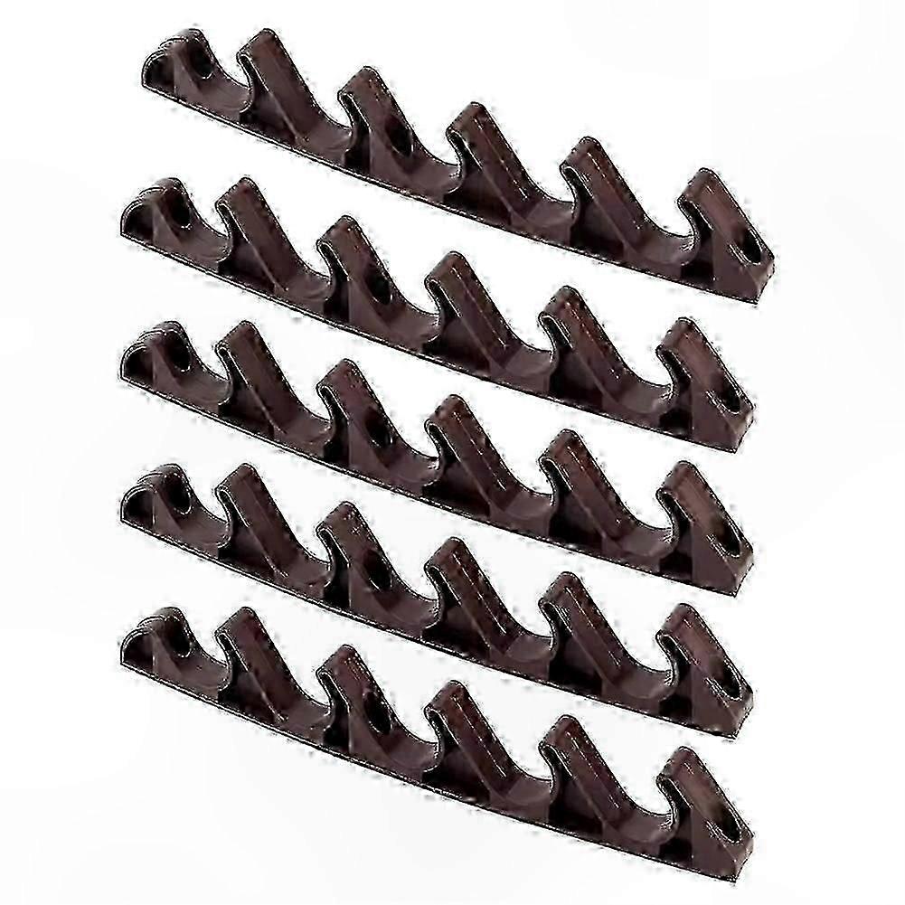 5-Position Back Support Adjuster for Outdoor Patio Lounge Chairs Plastic Hook-Compatible Adjustment Brackets