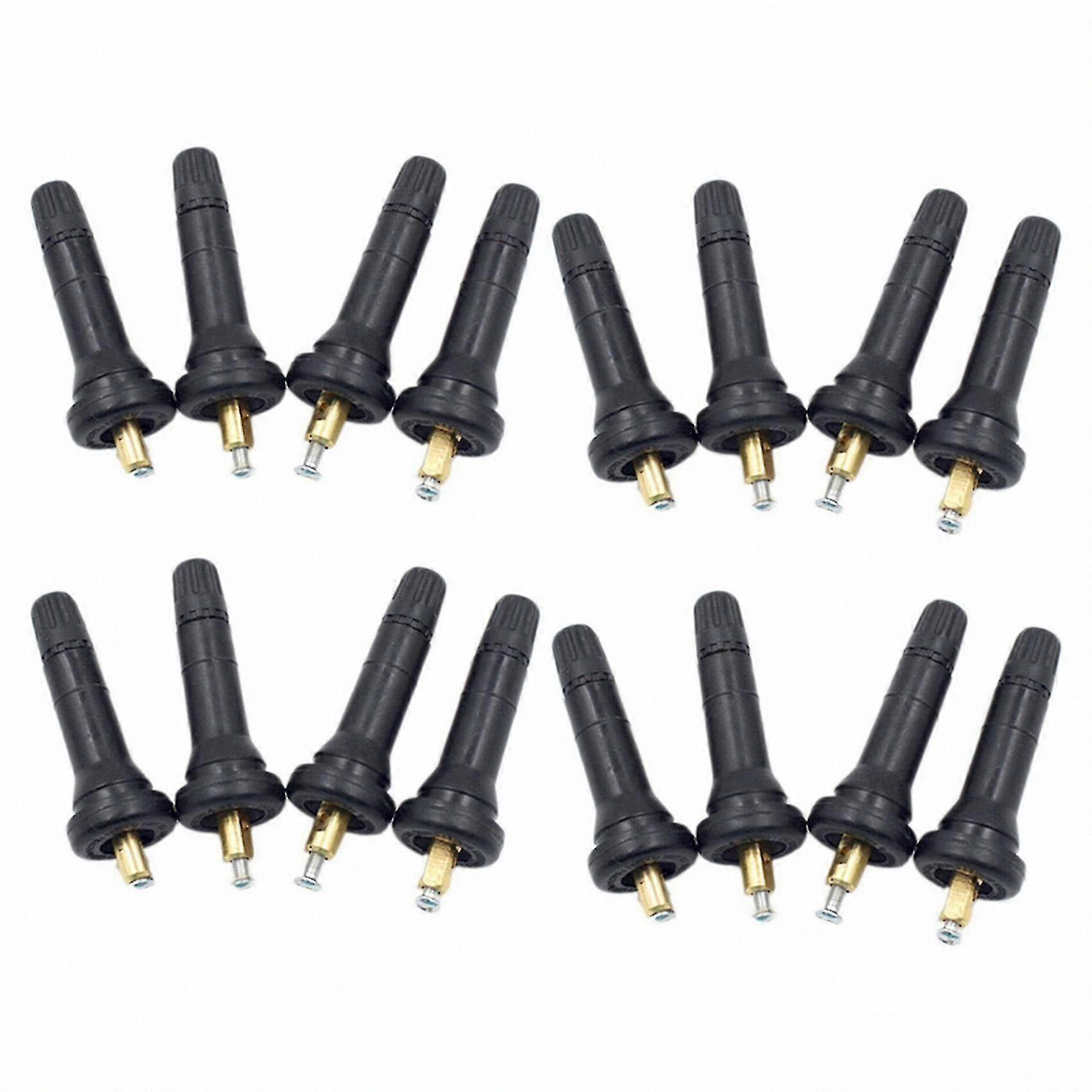 16-Piece Tire Pressure Monitoring Sensor Valve Stem Nozzle Set