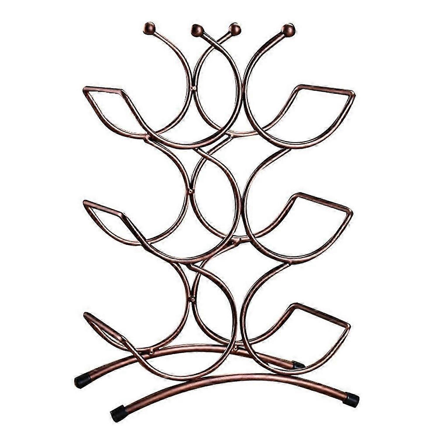 Branch Shaped Rack Iron Art Wine Display Rack