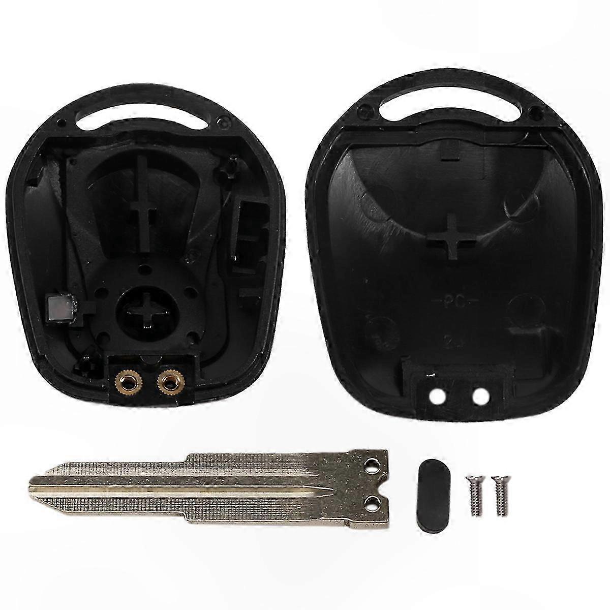 2-Button Key Shell for Ssangyong Actyon Kyron Rexton Remote Replacement