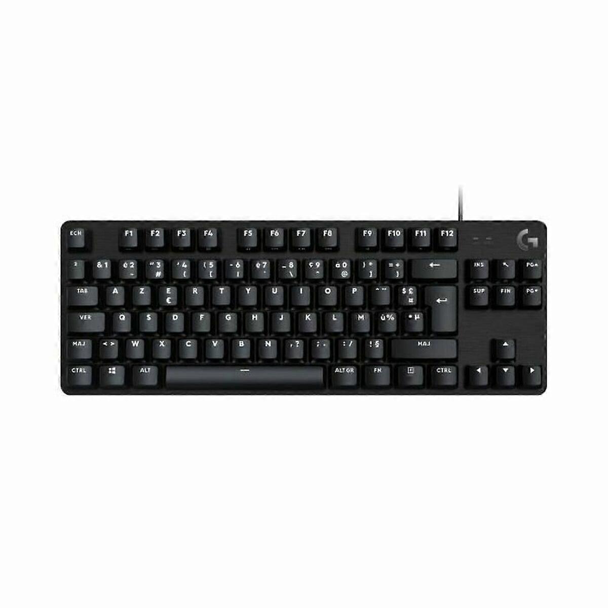 Keyboard Logitech G413 TKL SE USB Black Backlighted Gaming AZERTY