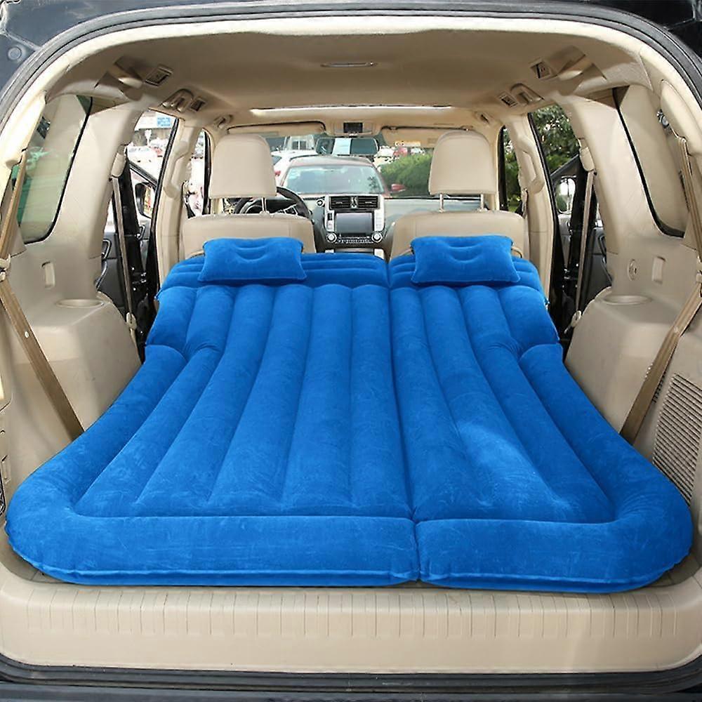 Car Air Mattress Inflatable Bed with Two Pillows and Pump for CX-7 2010-2016 SUV Camping Travel Hiking Sleeping