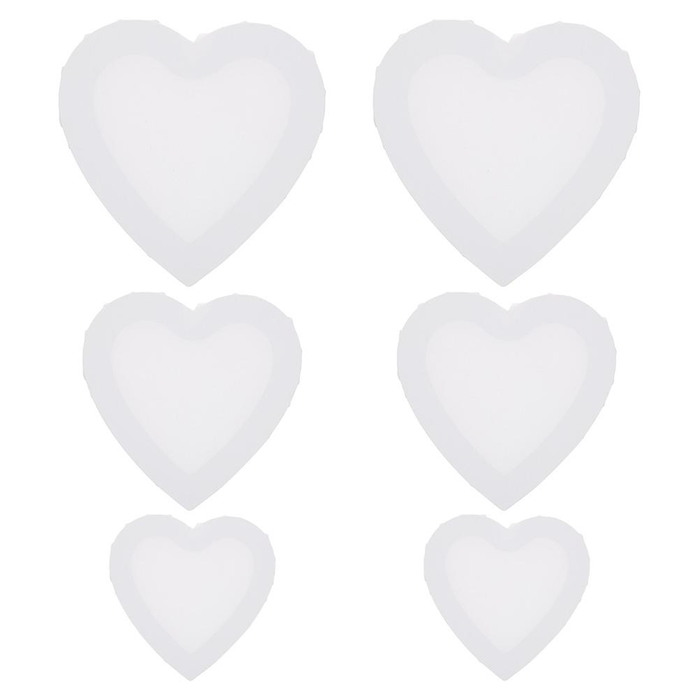 Heart Shaped Painting Frame White Art Stretcher Frames for 12Pcs Use