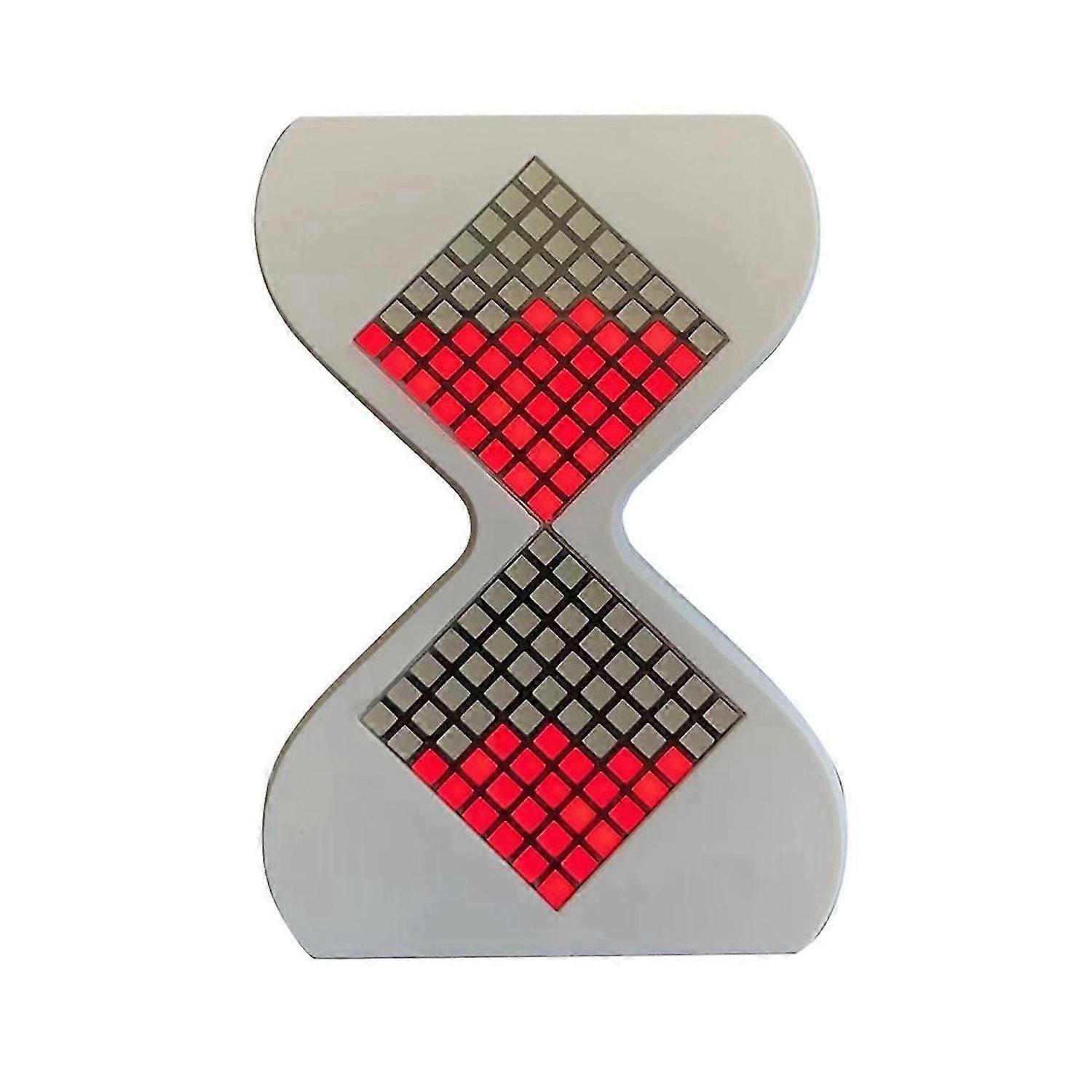 3D Electronic Hourglass, Electronic Timer, Red Light