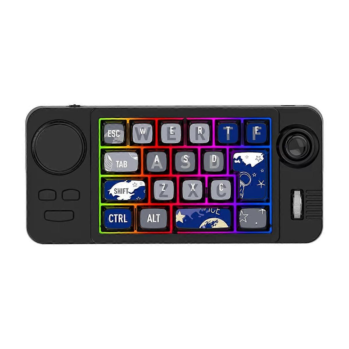 Hot Swap Bluetooth Wireless Mechanical Keyboard Gaming Keypad,B