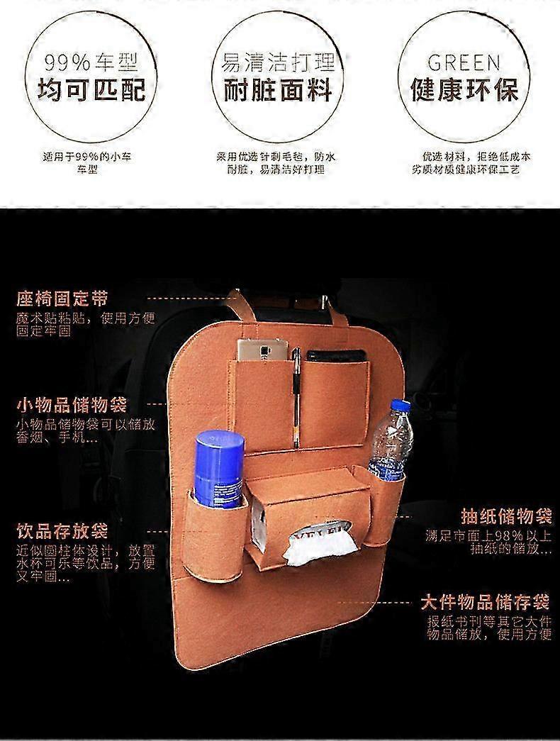 Multifunctional Car Back Seat Hanging Bag 2025