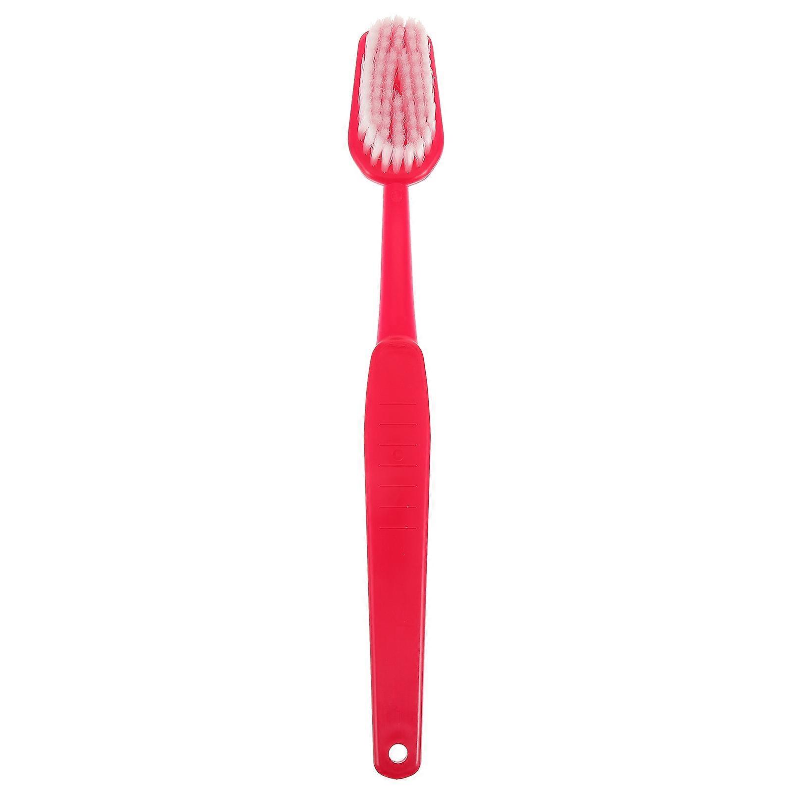 Back Scrubber for Bath 5Pcs Red Body Brush Lotion Applicator Set