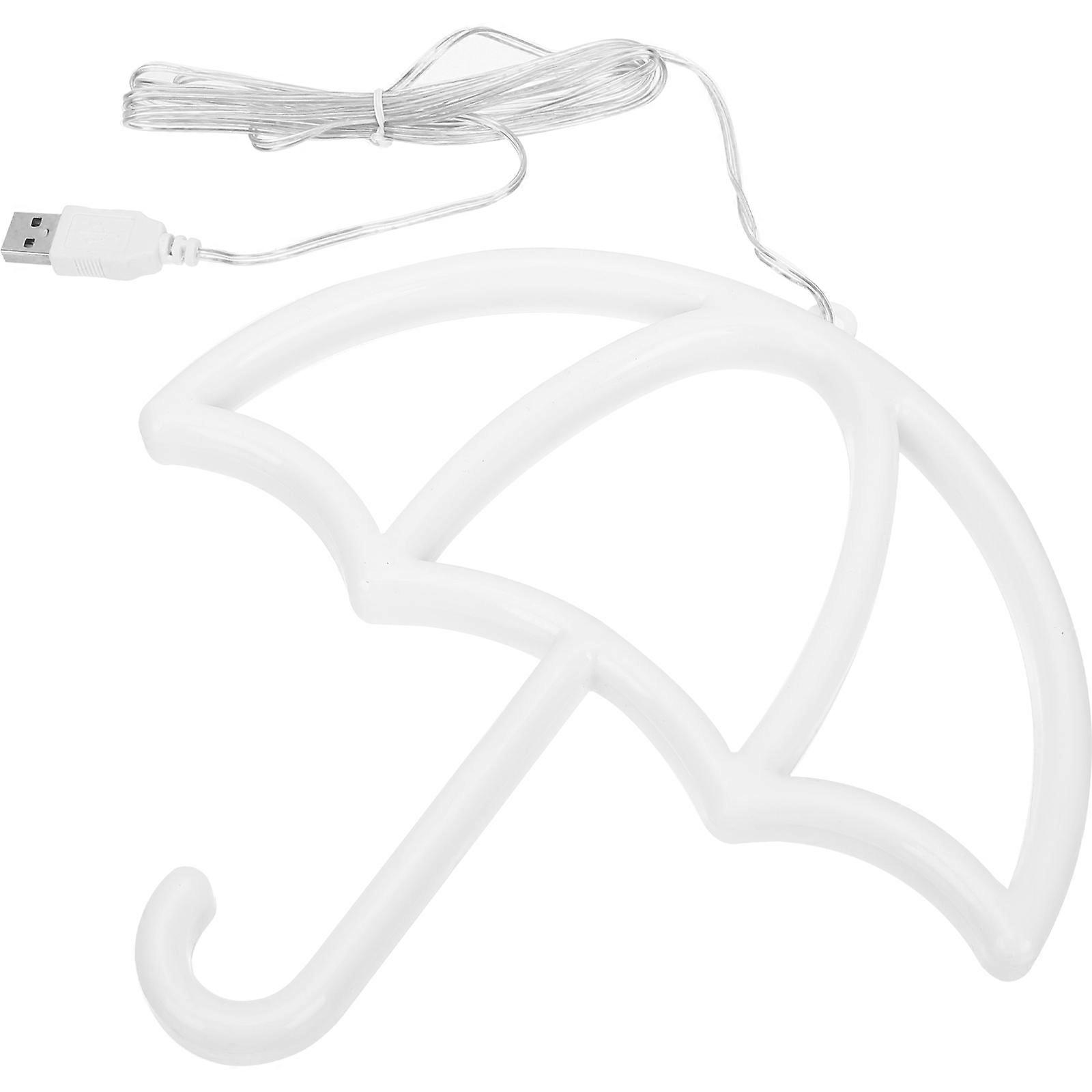 White Neon Lamp Creative Night Light for Room Decor 3Pcs Pack