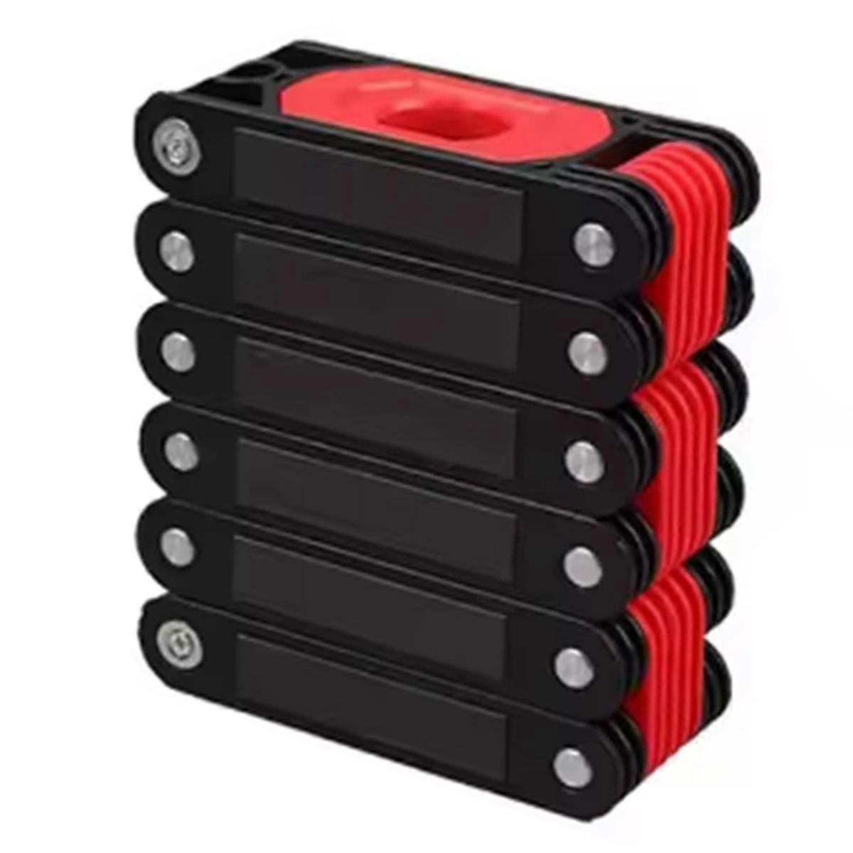 Multifunctional Folding Level Polygon Gauge Woodworking Pipe Stair Corner Folding Extension Tool