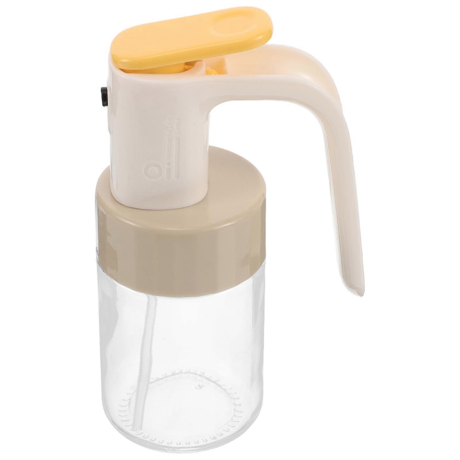 Versatile Glass Oil Dispenser With Ergonomic Handle For Salad Preparation And Air Fryer 150ml Multi 3Pcs