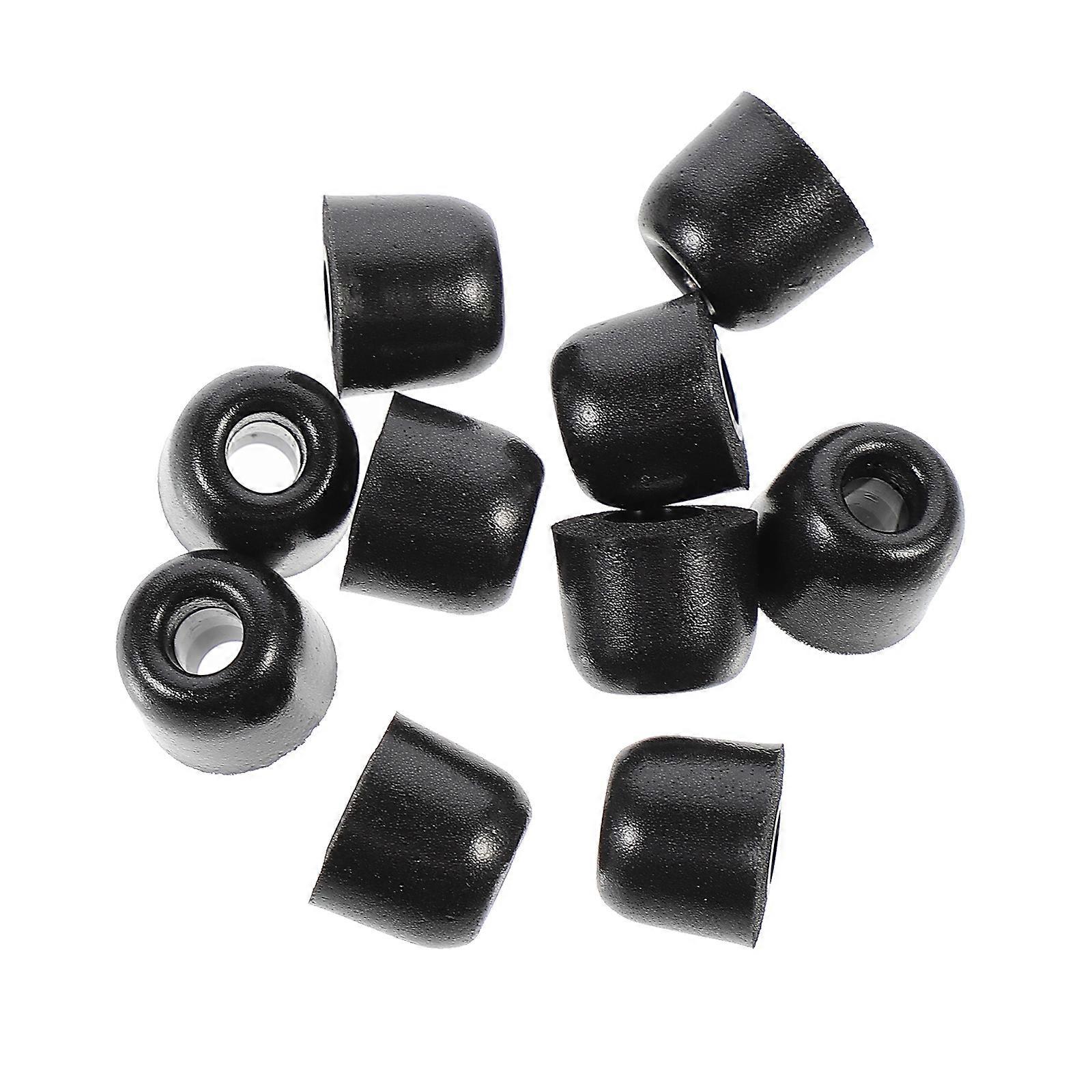 Black Replacement Earbuds Caps for Headphone 70Pcs Practical Earbud Tips
