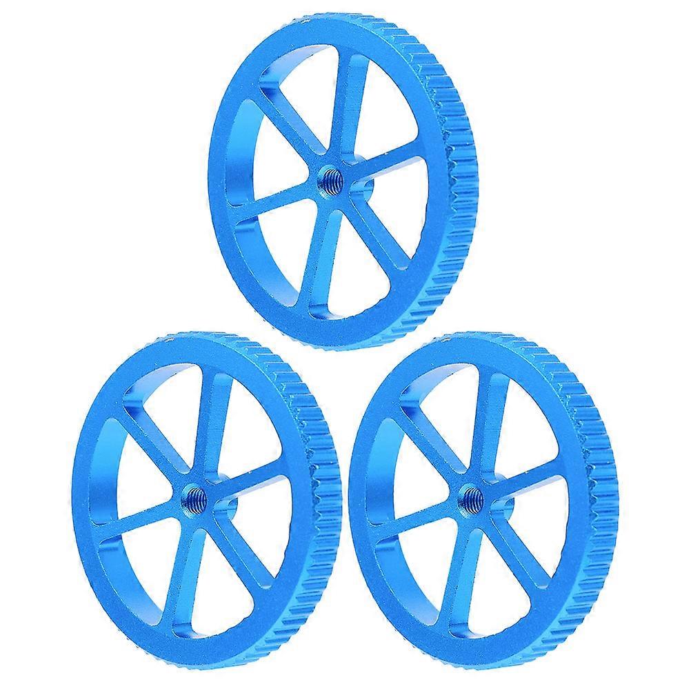 15 Pcs Leveling Screws For 3D Printer In Blue Aluminum Perfect For Enhancing Print Quality During Leveling