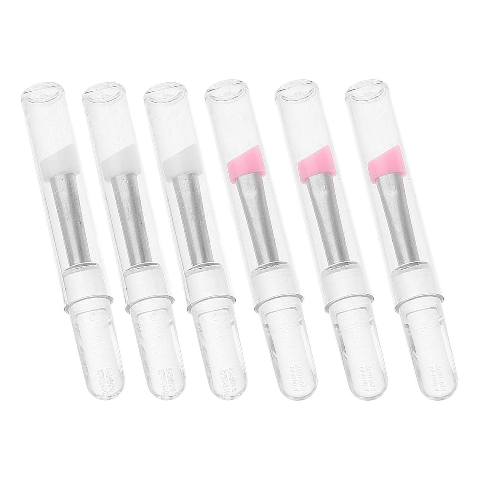 18Pcs Silicone Eye Brush for Makeup Application with Protective Caps