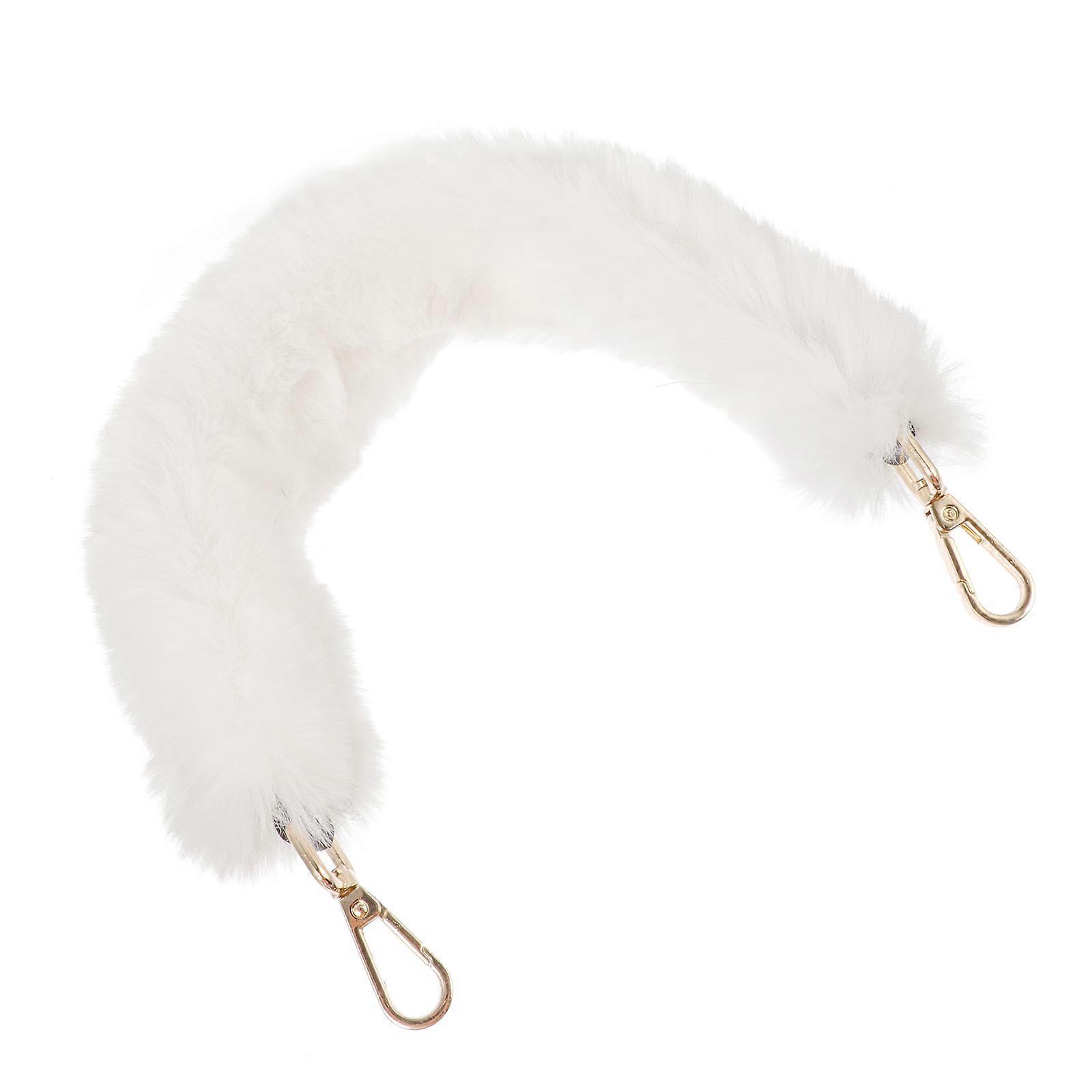 2Pcs Plush Purse Strap Replacement Designed As Fashionable Accessory Ideal For Handbag In Daily Use Occasion
