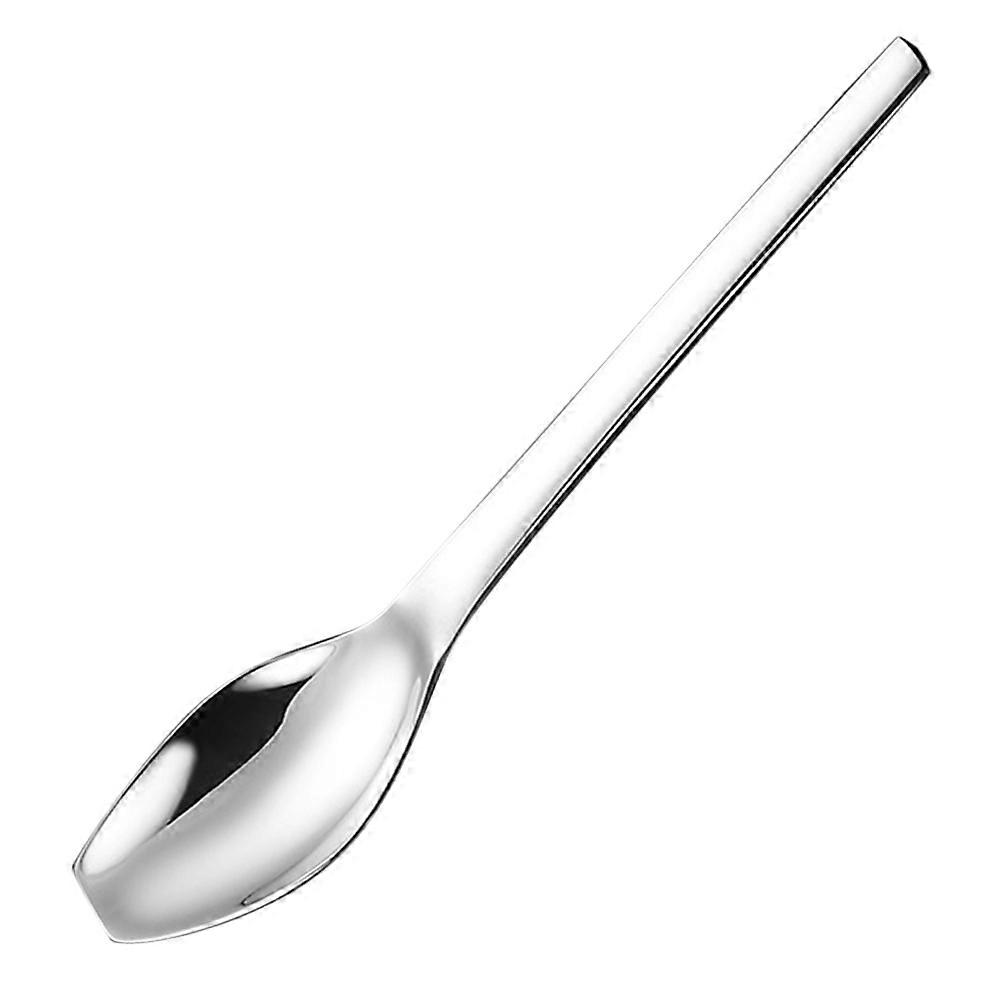 Stainless Steel Soup Spoon Serving Scoop For Home Use Designed In Modern Style Large Size 1Pack
