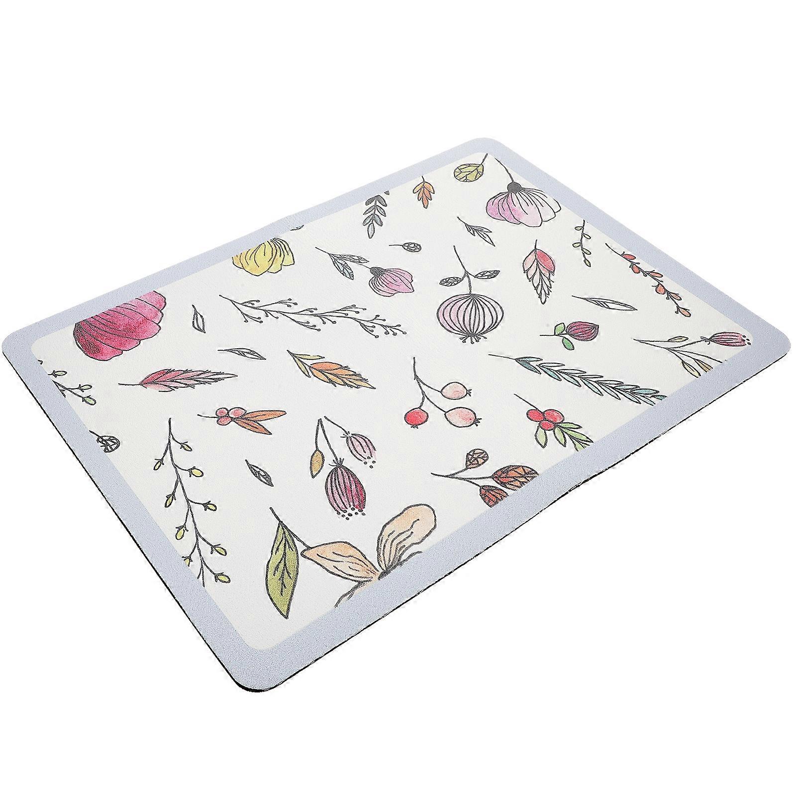 Household Drying Pad Multi-Function Dish Mat for 2Pcs Kitchen Accessory