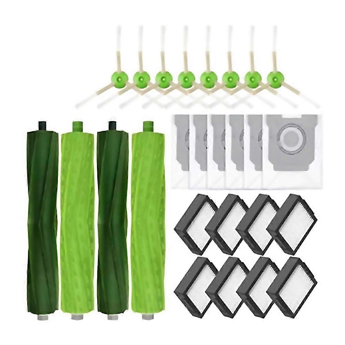 I7 I7 E5 E6 Main Side Roller Brushes Hepa Filters