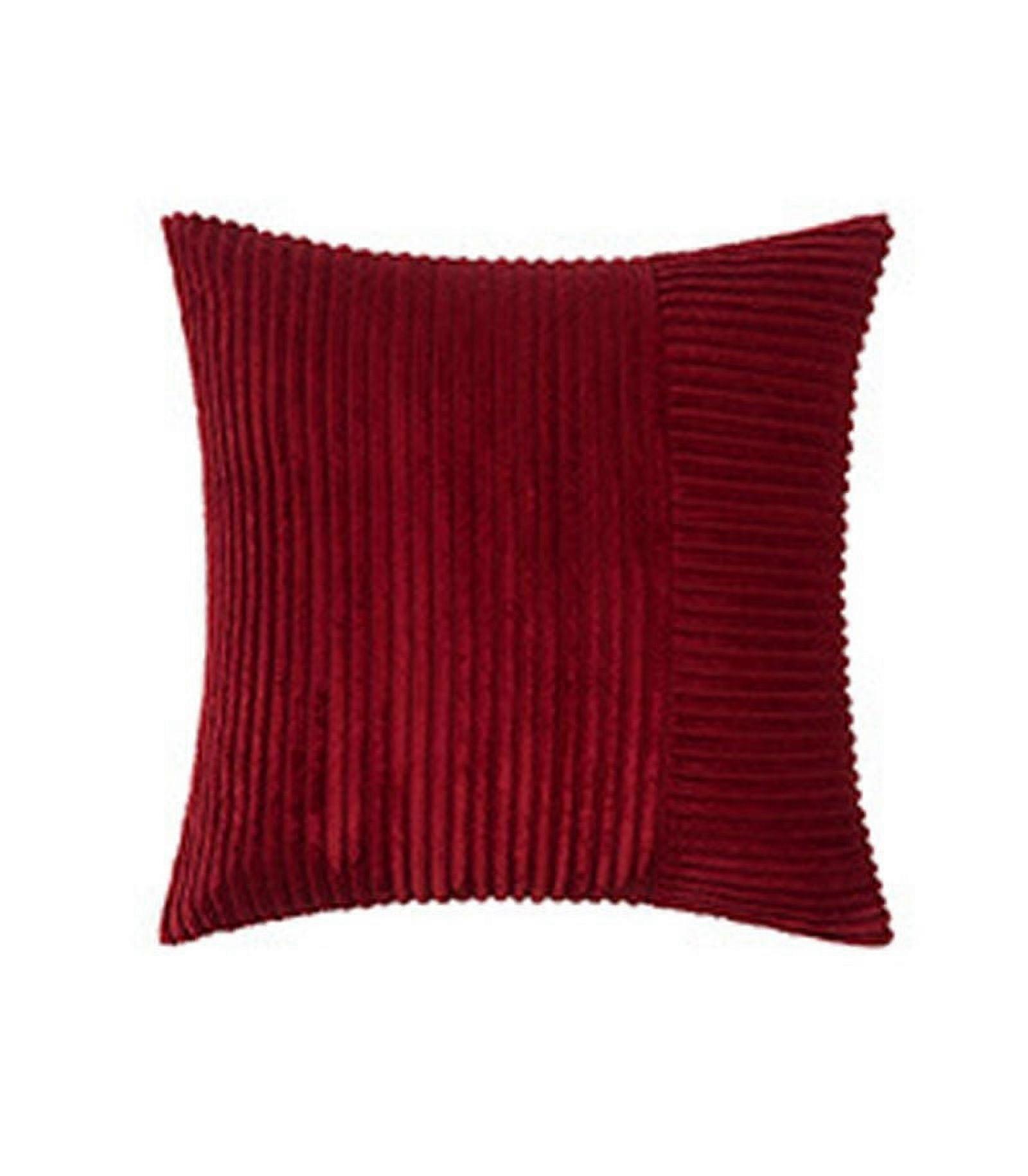Harpi Decorative Throw Pillow Covers, Corduroy Splicing, Modern Style, Solid Color, Compatible with Living Room Sofa Cushions