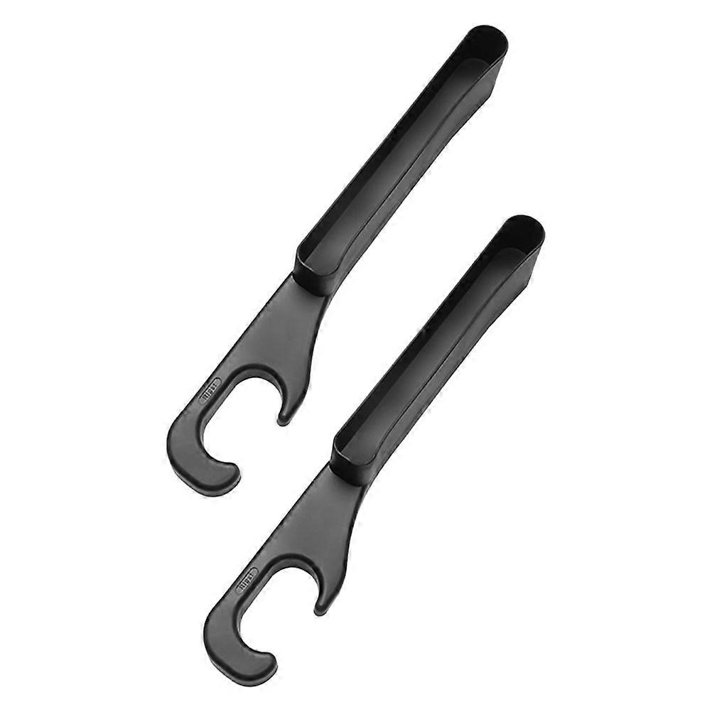 Seat Gap Filler Organizer Rectangular Prevents Items From Falling In Black Tpe For Home Use 1Pair