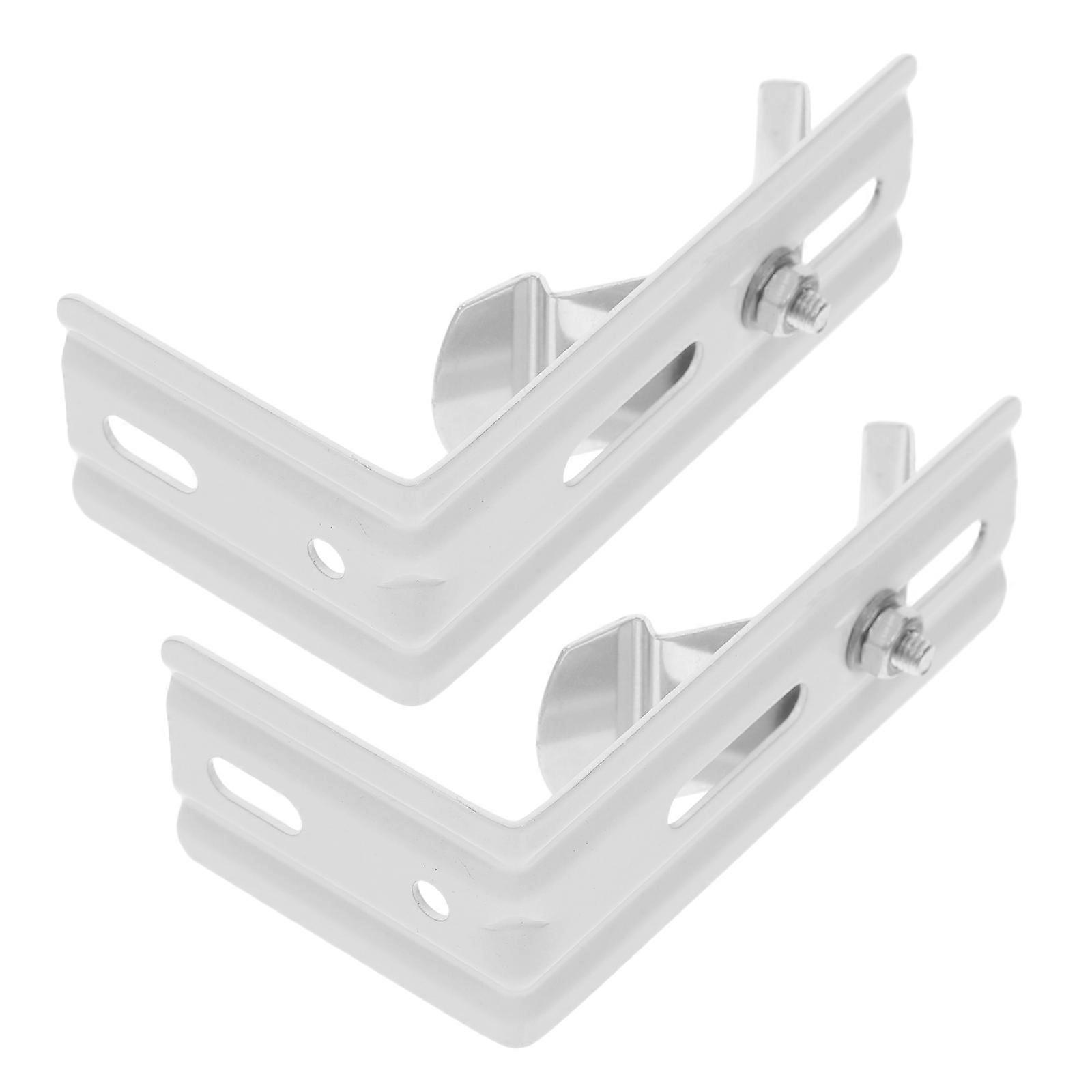 Durable Vertical Blind Bracket Clips For Vertical Blinds Interior Decorators 1-1/2 Inch White 10Pcs