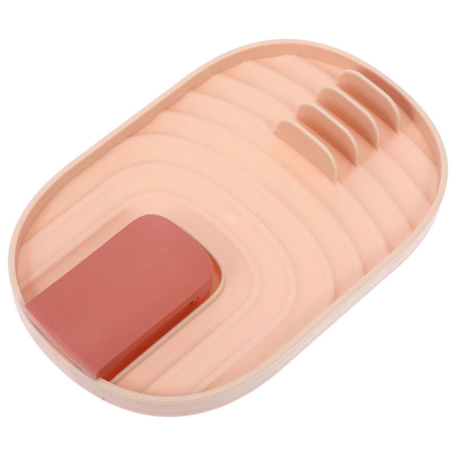 Cooking Spoon Holder 4Pcs Foldable Design Kitchen Storage Container Ideal For Kitchen And Preventing Spills