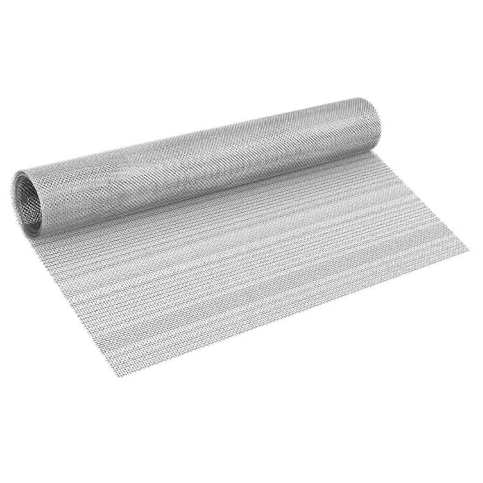 304 Stainless Steel Mesh Sheet Size,20 Mesh Woven Wire Mesh -Blocker, Metal Filter Fine Screen Roll Drain Cover Mesh