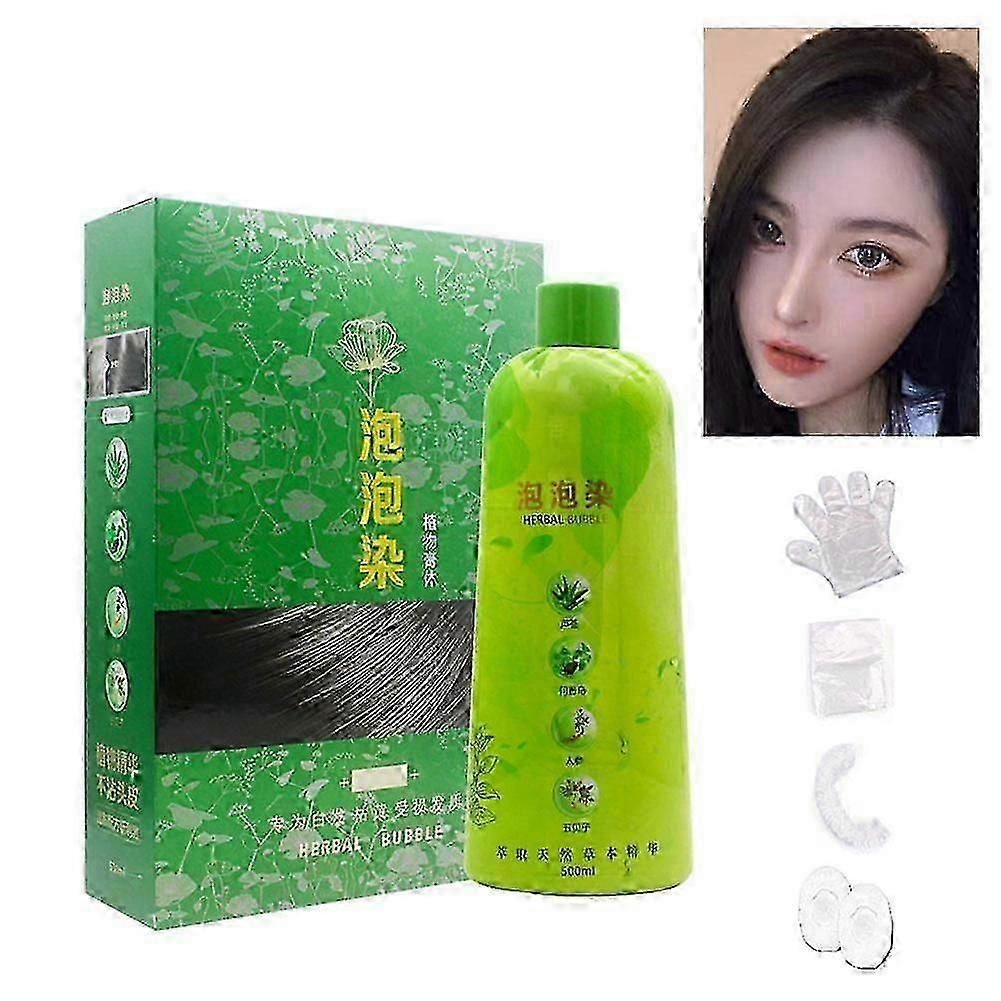 500ml Brimless Shampoo, Bubble Dye