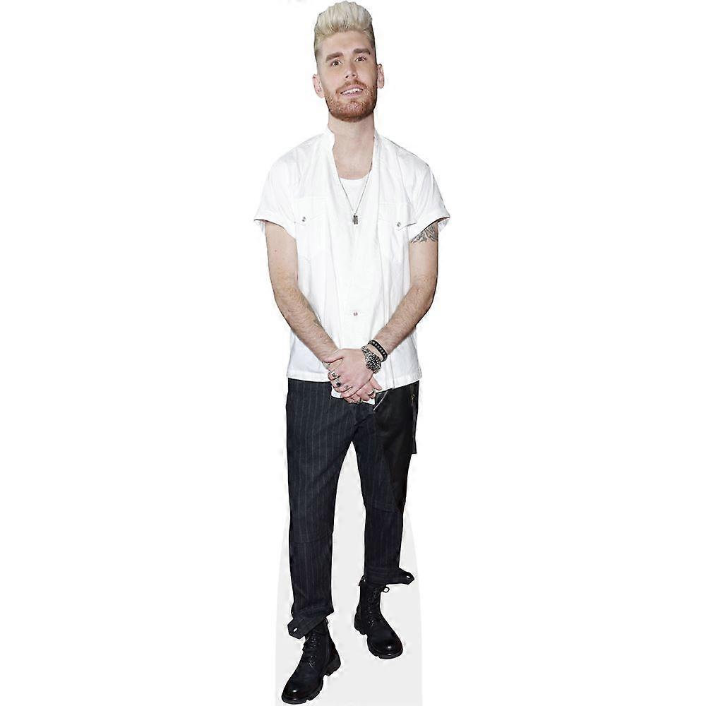 Colton Dixon (White Top) Cardboard Cutout (lifesize OR mini size). Standee. Stand Up.