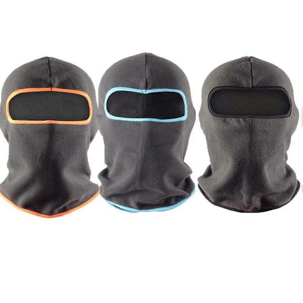Riding Warm Hat Windproof Headgear for 3Pcs Outdoor Use